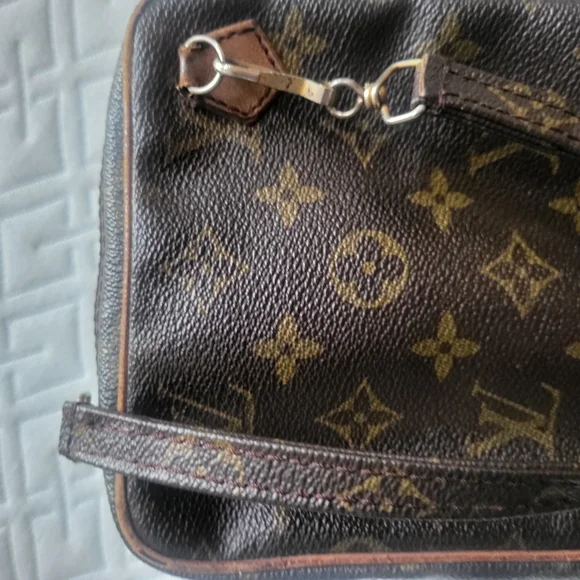 Louis Vuitton Vintage Classic Monogram Danube Small Crossbody Bag